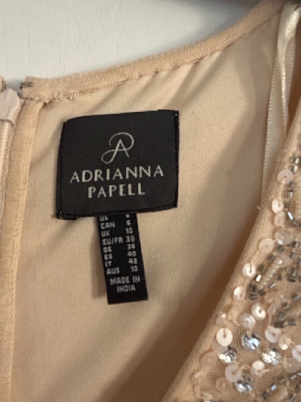 Adrianna Papell beaded gown - Picture 6 of 12
